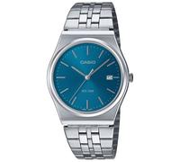 CASIO Unisex Watch Quartz Steel/Petrol Blue MTP-B145D-2A2VEF