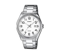 Casio Unisex White Dial Wrist Watch MTP-1302PD-7A1VEF, 44.2 mm