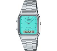 Casio Unisex's Analogue-Digital Quartz Watch with Stainless Steel Strap AQ-230A-2A2MQYES