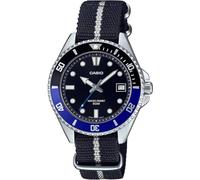 Casio Unisex's Analogue Quartz Watch with Fabric Strap MDV-10C-1A2VEF
