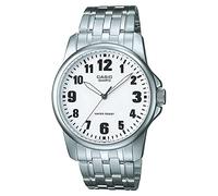 Casio Unisex's Analogue Quartz Watch with Stainless Steel Strap MTP-1260PD-7BEG