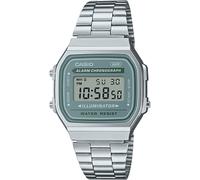 Casio Unisex's Digital Quartz Watch with Stainless Steel Strap A168WA-3AYES