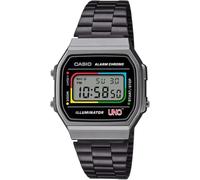 Casio Unisex's Digital Quartz Watch with Stainless Steel Strap A168WEUC-1AER