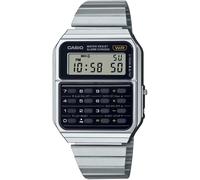 Casio Unisex's Digital Quartz Watch with Stainless Steel Strap CA-500WE-1AEF