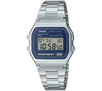Casio Vintage A158WEA-2EF - Unisex - 33 mm - Digital - Quartz - Plexi Glass Blue 33 mm