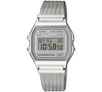 Casio Vintage A158WEM-7EF - Man - 33 mm - Digital - Quartz - Plexi Glass Silver 33 mm