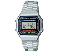 Casio Vintage A168WA-1YES - Man - 37 mm - Digital - Quartz - Plexi Glass Black 18 mm