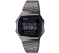 Casio Vintage A168WEGG-1BEF - Unisex - 36 mm - Digital - Quartz - Plexi Glass Black 18 mm