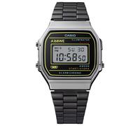 Casio Vintage A168WEHB-1AEF - Unisex - 36 mm - Digital - Quartz - Mineral Glass Black 24 mm