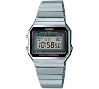 Casio Vintage A700WE-1AEF - Unisex - 36 mm - Digital - Quartz - Plexi Glass Silver 21 mm