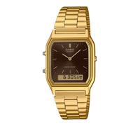 Casio Vintage Analog Digital Brown Dial Casual Quartz Unisex Watch AQ-230GA-5A