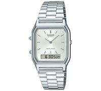 Casio Vintage AQ-230A-7AMQYES - Man - 29 mm - Analogue - Quartz - Plexi Glass Silver 18 mm