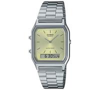 Casio Vintage AQ-230A-9AMQYES - Unisex - 30 mm - Digital - Quartz - Plexi Glass Green 20 mm