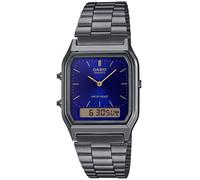 Casio Vintage AQ-230EGG-2AEF - Unisex - 30 mm - Digital - Quartz - Plexi Glass Blue 21 mm