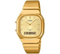 Casio Vintage AQ-240EG-9AEF - Unisex - 36 mm - Analogue - Quartz - Plexi Glass Gold 36 mm