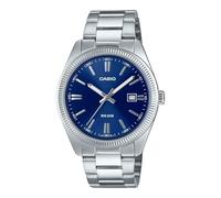 Casio Vintage Blue Dial Stainless Steel Analog Watch 38.5mm - MTP1302D-2AVT
