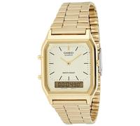 Casio Vintage Cream Hybrid Dial / Gold-Tone Metal Bracelet AQ-230GA-9DMQYES