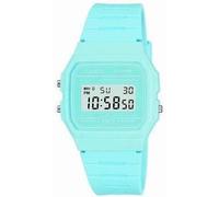 Casio Mens Watch F-91WC-2AEF Digital with Blue Resin Strap