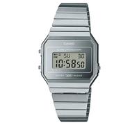 Casio Vintage Digital Alarm Chronograph A700 Series - Silver A700WEV-7AEF Watch