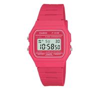 Casio Vintage F-91WC-4AEF Digital Pink Strap Watch - W59165