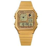 Casio Vintage Illuminator (33.9mm) Digital Display / Gold PVD A130WEG-9AEF Watch