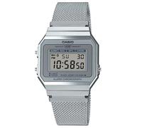Casio Vintage Men's Quartz Watch A700WEM-7AEF Mini Digital Dial Stainless 30M