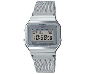 Casio Vintage Men's Quartz Watch A700WEM-7AEF Mini Digital Dial Stainless 30M
