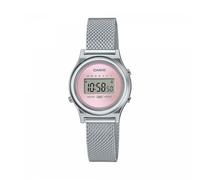 Casio Women Digital Quartz Watch with Stainless Steel Strap LA700WEM-4AEF
