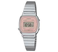CASIO Vintage Mini Ladies Watch Digital Silver/Pink LA670WEA-4A2EF