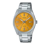 Casio Collection MTP-1302PD-9AVEF Yellow Dial Stainless Steel Bracelet Watch