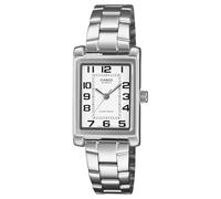 Casio Vintage White Dial Stainless Steel Dress Watch 32x21mm - LTP1234PDC-7B
