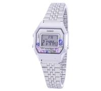 Casio Vintage Youth Illuminator Grey Dial LA680WA-4C Women's Ladies Watch