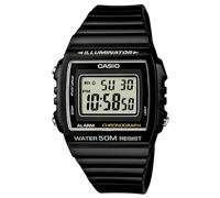 Casio W-215H-1AVDF Unisex Illuminator Digital Sports Watch - Black