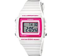Casio W-215H-7A2 Women's Watch, White, One Size, Band, White, Taille Unique, Band