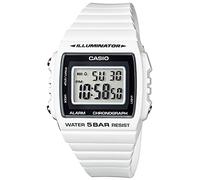 Casio W-215H Watch, Casio Collection, White, 1個, Newest Model, white, 1個, Newest model