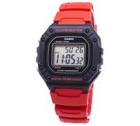 Casio W-218H-4BV Digital Alarm Calendar Stopwatch Grey Dial 50M Mens Watch