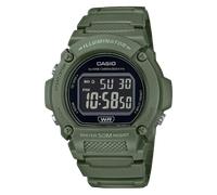 Casio W-219HC-3BVDF Illuminator Digital Sports Watch - Army Green