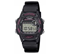 Casio W-220H-1A2VEF Quartz Watch with Alarm and Stopwatch for Women and Teenagers