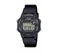 Casio W-220H-1AV Women's Digital Watch Series W-220, Stopwatch 1/100 Seconds, Timer, LED Light, WR 5 Bar, Resin Strap