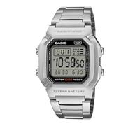 Casio Timeless W-800HD-1AVEF - Man - 37 mm - Digital - Quartz - Plexi Glass Black 18 mm