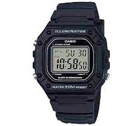 Casio W-218H-1AVDF Vintage Rubber Men's Watch