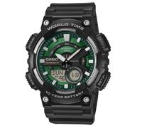 Casio AEQ-110W-3A2VEF Green Face Series Quartz Watch