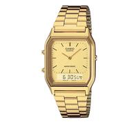 Casio Watch AQ-230GA-9DMQYES Unisex Gold Combi RRP £57.90