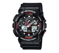 Casio Watch GA-100-1A4ER Mens G Shock World Time Ana-Digital RRP £110.00