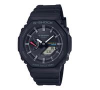 G-Shock Men's Casioak Black Resin Bluetooth Solar Watch GA-B2100- Black