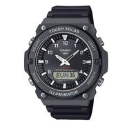 Casio Watch Mens AQ-S820W-1AVEF Tough Solar Black Resin Strap RRP £54.90