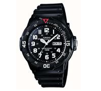 Casio Watch MRW-200H-1BVES Mens Date Watch Black Strap Classic RRP £32.90