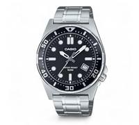 Casio Watch: Silver MTD-135D-1AVDF, Silver, Bracelet