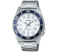 Casio Watch: Silver MTD-135D-7AVDF, Silver, Bracelet