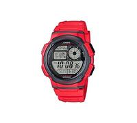Casio Watch with Japanese Quartz Movement Man AE-1000W-4AVDF(D120) 40 mm, red, Strip
